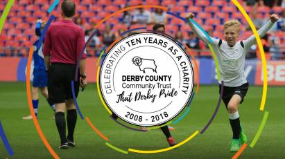 Derby County Community Trust Celebrates Ten Years as a Charity