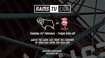 RamsTV Live: Derby County Vs Lincoln City