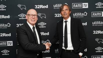 Celebrating One Year Of Phillip Cocu As Derby County Manager