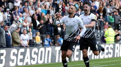 Match Action: Derby County 2-1 Wycombe Wanderers