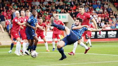 In Pictures: Cheltenham Town 1-1 Derby County