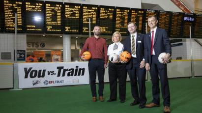 Derby County To Help Tackle Increasing Numbers Of Railway Risk Takers 