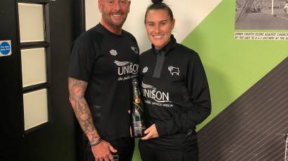 One Hundred Not Out For Derby County Women Boss Griffiths