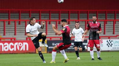 Match Action: Stevenage 1-0 Derby County