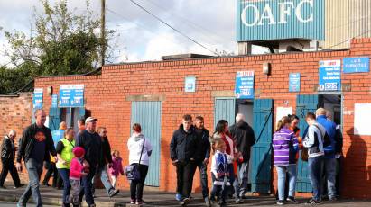 Oldham Tickets On Sale To Away Members