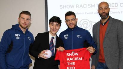 Rams Duo Help Pupils Show Racism The Red Card