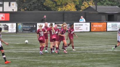 Match Action: Boldmere St Michaels Women 2-2 Derby County Women