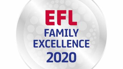 Derby County Awarded Family Excellence Status For 2019/20 Season