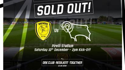 Burton Albion Away Tickets Sold Out