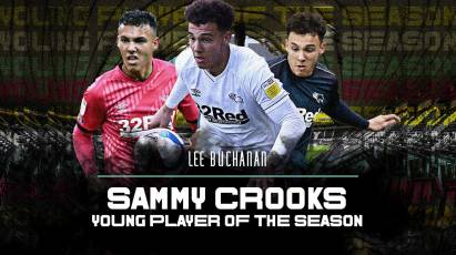 Buchanan Crowned As Derby’s 2020/21 Sammy Crooks Young Player Of The Season