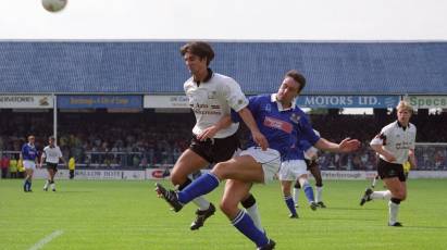 Snapshot In Time: Kitson In Action For Derby In 1992