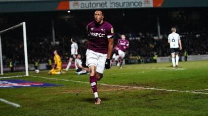 Match Action: Port Vale 1-2 Derby County 