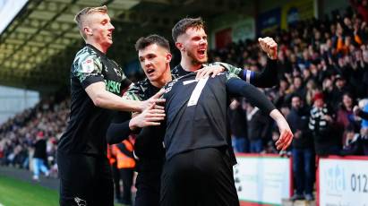 Match Action: Cheltenham Town 2-3 Derby County