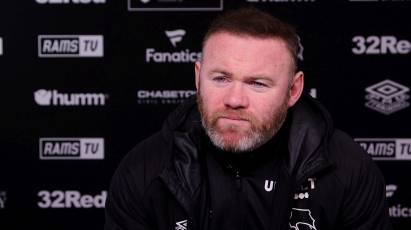 Rooney Previews Derby's Tuesday Night Trip To Cardiff