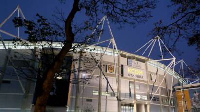 Tickets For Boxing Day Clash On Sale To Away Members