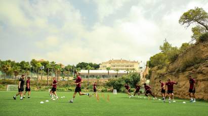 Rams In Spain: First Day Of Training In The Heat