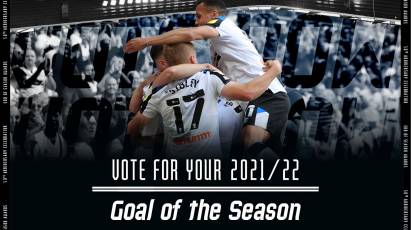 Select Your Derby County 2021/22 Goal Of The Season - LAST CHANCE