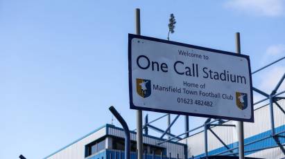 Mansfield Tickets Still On Sale Ahead Of Wednesday's Game