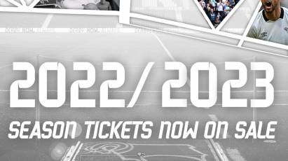 2022/23 Season Tickets: Still Time To Buy At Pro Rata Rate!