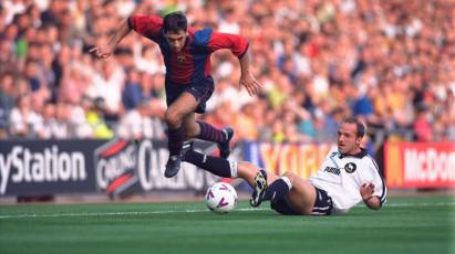 Snapshot In Time: Derby Take On Barcelona At Pride Park Stadium Ahead Of 1998/99 Campaign