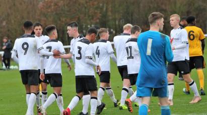 Wolverhampton Wanderers U18s 0-6 Derby County U18s