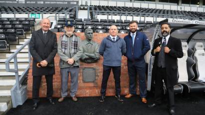 Hughie Gallacher Remembered At Pride Park Stadium