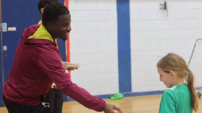 Derby Youngsters Attend Community Trust's Rams Family Support Sessions