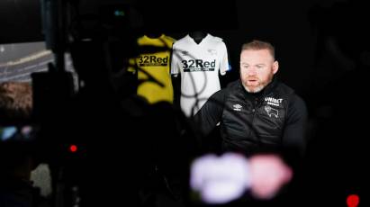 Rooney Looks Ahead To Pride Park Return Against Bristol City