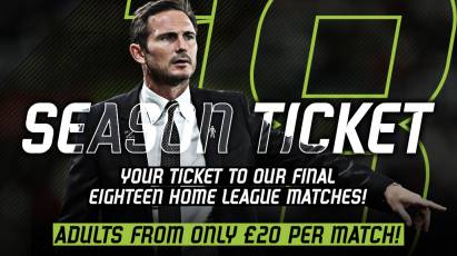 ST18 Initiative Launched: Watch Derby From As Little As £20 Per Game!