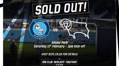 Wycombe Wanderers Away Tickets Sold Out