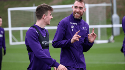 Players Train Ahead Of Wigan Athletic Clash