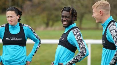 IN PICTURES: U23s All Smiles Ahead Of Trip To Spurs On Friday