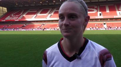 Nottingham Forest Women (A) Reaction: Hannah Ward