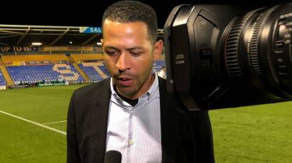 Shrewsbury Town (A) Reaction: Liam Rosenior