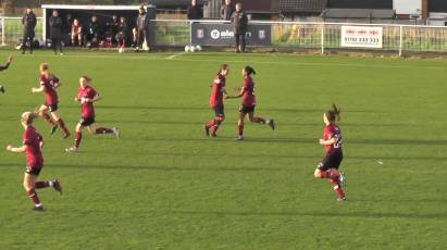 Match Action: Stoke City Women 1-1 Derby County Women (3-2 On Penalties)