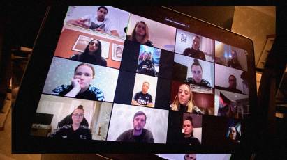 Derby County Women Squad Join Curtis Davies For Zoom Question And Answer Session