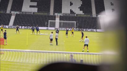 Behind The Scenes During Open Training Session