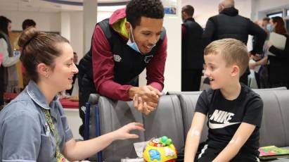 Derby County’s Annual Christmas Hospital Visit Resumes