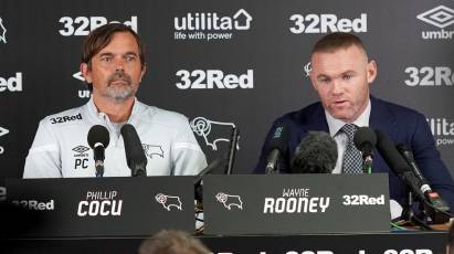 Press Conference: Wayne Rooney Discusses Derby County Move