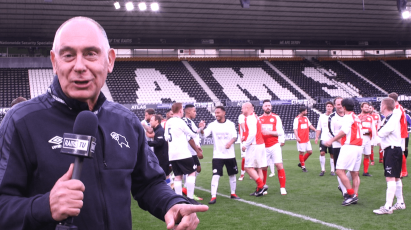 Former Rams Stars Back On Pride Park Pitch