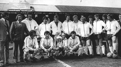 Snapshot In Time: Derby’s 1974/75 Title Winners Get Their Hands On The Trophy