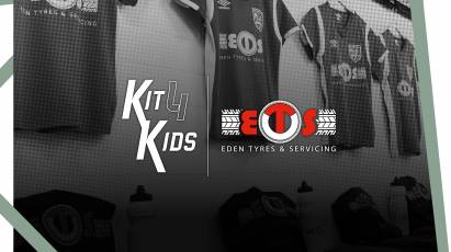 Derby County + Eden Tyres And Servicing Launch 'Kit 4 Kids' For 2023!