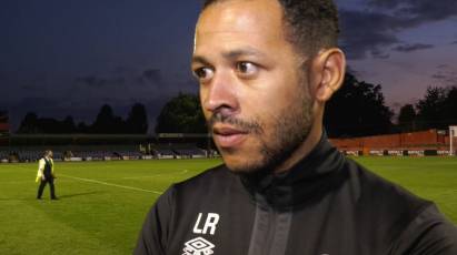 Alfreton Town (A) Reaction: Liam Rosenior