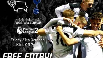 Support Our Under-23s For FREE Against Spurs On Friday