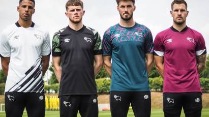 Derby County’s 2022/23 Home, Away And Third Kits Revealed