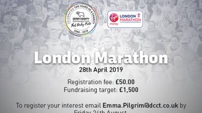 Register Your Interest To Represent DCCT At The 2019 London Marathon