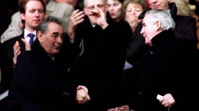 Snapshot In Time: Derby’s Title-Winning Managers Meet At Pride Park In 2002