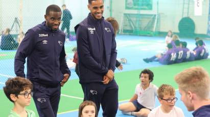 Jozefzoon And Lowe Visit Willows Sports Centre