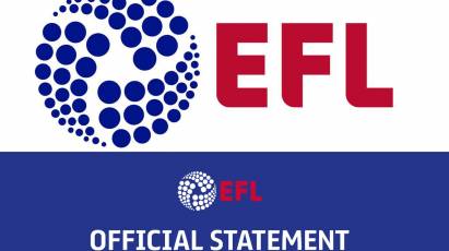 EFL Statement: Coronavirus Update - Wednesday 13th May