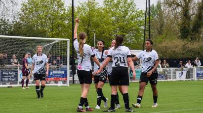 Match Action: Derby County Women 5-0 West Bromwich Albion Women